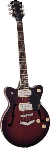 GRETSCH G2655-P90 Streamliner Junior Claret Burst фото 3